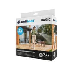 Cellfast Sprinkler set z raztegljivo cevjo Cellfast Basic 7,5 m