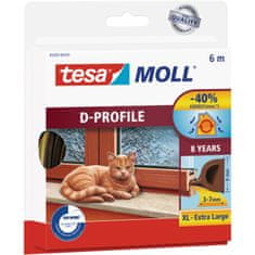 Tesa Gumijasti tesnilni profil d 6m: 9mm, bele barve