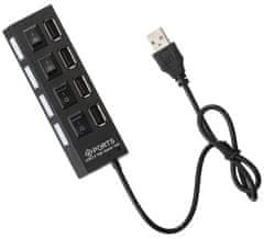 slomart AK228A Hub 4xUSB aktivno s stikali