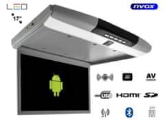 slomart 17-palčni LED monitor spuščenega stropa z Android USB FM BT WiFi 12v/24v