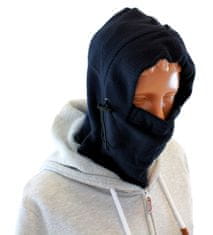 slomart BQ42A Balaclava maska iz flisa 3v1 modra