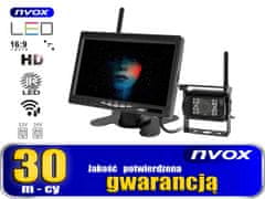 slomart 7-palčni 12/24v LCD monitor za avto in kamera za nočno opazovanje