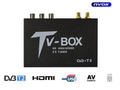 slomart Avtomobilski digitalni TV sprejemnik dvbt/t2 hevc/h.265 usb hdmi av