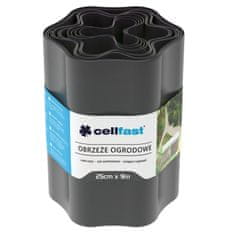 Cellfast Vrtni robnik 25cm x 9m Cellfast grafit