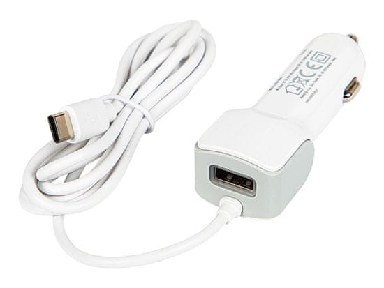 Blow 75-729# Avtopolnilec 5v 2.1a usb-c + usb vtičnica 12v-24v d21c