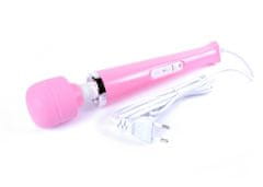 Ero Stimulator-Magic Massager Wand Cable 110-240V Pink 10 funkcij