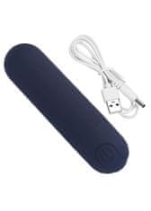 Miramarket Vibrator-Strong Bullet Vibrator Black USB 10 funkcij