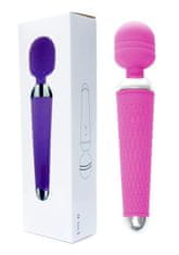 Miramarket Stimulator-Power Massager Wand USB Purple 10 funkcij