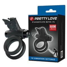 Ero PRETTE LOVE - PASSIONATE RING IX, 10 vibracijskih funkcij