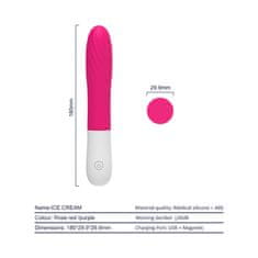 Miramarket Vibrator 7 vibracijskih funkcij Rrose Red