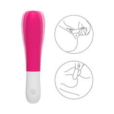 Miramarket Vibrator 7 vibracijskih funkcij Rrose Red