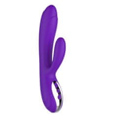 Ero Vibrator-Joker Heating Double Vibrating Massage Stick - vijolična