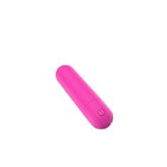 Miramarket Power Bullet USB 10 funkcij Glossy Matte Pink