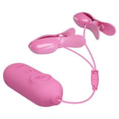 Ero PRETTY LOVE - NIPPLE CLIP, 7 funkcij vibracij 3 funkcije električnega šoka