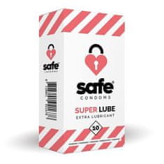 Miramarket SAFE - Kondomi Super Lube Extra Lubricant (10 kosov)