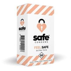 Ero SAFE - Kondomi Feel Safe Ultra Thin (10 kosov)