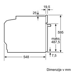 Bosch HBS578BS0 vgradna pečica