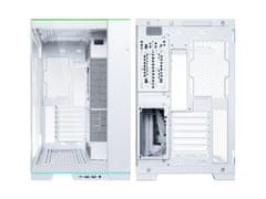 Lian Li O11D EVO RGB računalniško ohišje, ATX, Midi, kaljeno steklo, belo