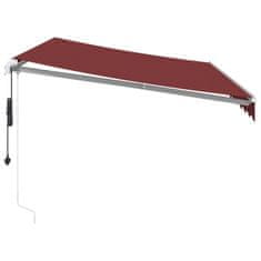 Vidaxl Avtomatsko zložljiva tenda z LED bordo 350x250 cm