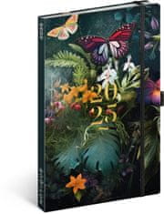 NOTIQUE Tedenski dnevnik Butterfly 2025, 13 x 21 cm