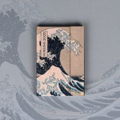 NOTIKVIS Tedenski magnetni dnevnik Katsushika Hokusai 2025, 11 x 16 cm