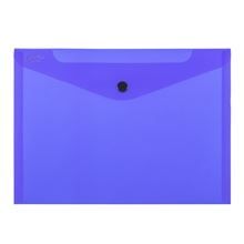 Karton P+P Zložljiv kovček z gumbom-A4,ELECTRA,temno modra,5 kosov