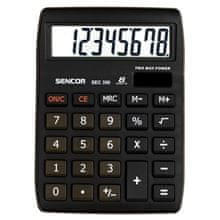 SENCOR Namizni kalkulator SEC 350, 8-mestni zaslon
