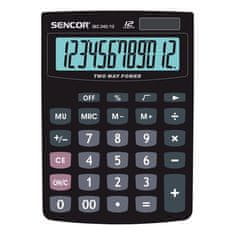 SENCOR Namizni kalkulator 340/12, 12-mestni zaslon