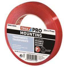 Tesa Montažni trak PRO, prozoren, 19 mm x 5 m