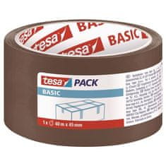 Tesa Pakirni trak Standard, rjav, 45 mm x 40 m, 1 kos