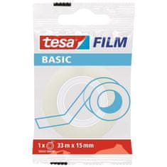 Tesa Tesa BASIC lepilni trak, 15mmx33m, prozoren