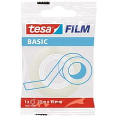 Tesa Tesa BASIC lepilni trak, 19 mmx33 m, prozoren