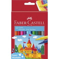 Faber-Castell otroški flomastri, komplet 12 barv