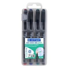 Centropen CD marker 4606, 4 barve