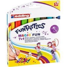 Edding Otroški flomastri 13 Magic Fun, komplet 8 barv