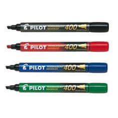 Pilot Permanentni marker 400, komplet 4 barv