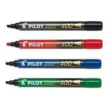 Pilot Permanentni marker 400, komplet 4 barv