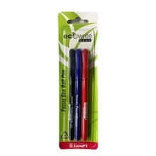 Kroglično pero Luxor ECO FOCUS za enkratno uporabo, mix, 3 kosi - različne različice ali barve