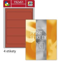 Etikete S&K Label-past.red, 192x61 mm, 400 kosov