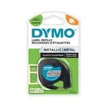 Dymo Kovinski trak LetraTag, 12 mm, srebrn