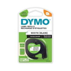 Dymo Papirnati trak LetraTag, 12 mm, bel