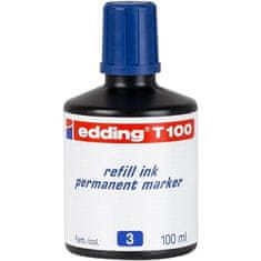 Edding Nadomestno trajno črnilo T100, 100 ml