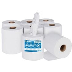 Primasoft Papirnate brisače v zvitku, dvoslojne, beljene, reciklirane