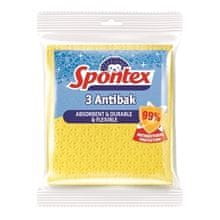 Spontex gobaste krpice - antibakterijske, 3 kosi