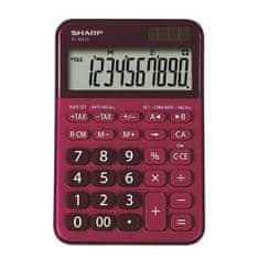 Sharp Namizni kalkulator ELM335BRD, rdeč