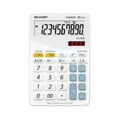 Sharp Namizni kalkulator ELM 332 - 10 številk, bel
