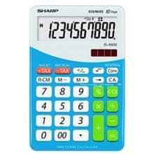 Sharp Namizni kalkulator ELM 332 - 10 številk, modra barva