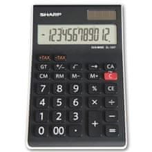 Sharp Namizni kalkulator EL 124 TWH, črn