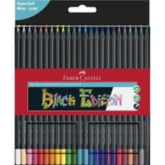 Barvice Faber-Castell, Black Edition, 24 barv