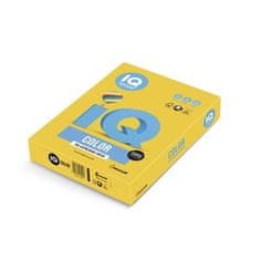 Barvni papir IQ A4-SY40, zlato rumene barve, 120 g/m2, 250 l.